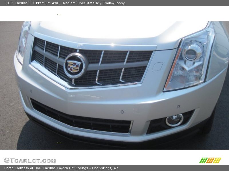 Radiant Silver Metallic / Ebony/Ebony 2012 Cadillac SRX Premium AWD