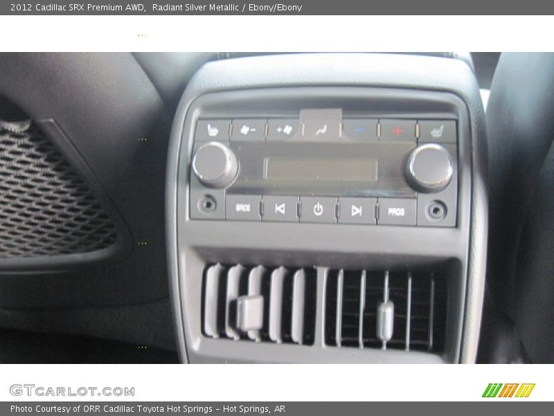 Radiant Silver Metallic / Ebony/Ebony 2012 Cadillac SRX Premium AWD