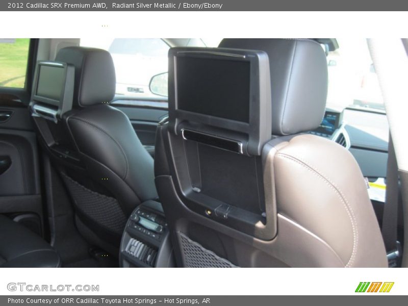 Radiant Silver Metallic / Ebony/Ebony 2012 Cadillac SRX Premium AWD