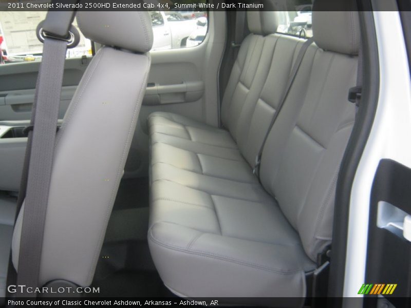 Summit White / Dark Titanium 2011 Chevrolet Silverado 2500HD Extended Cab 4x4
