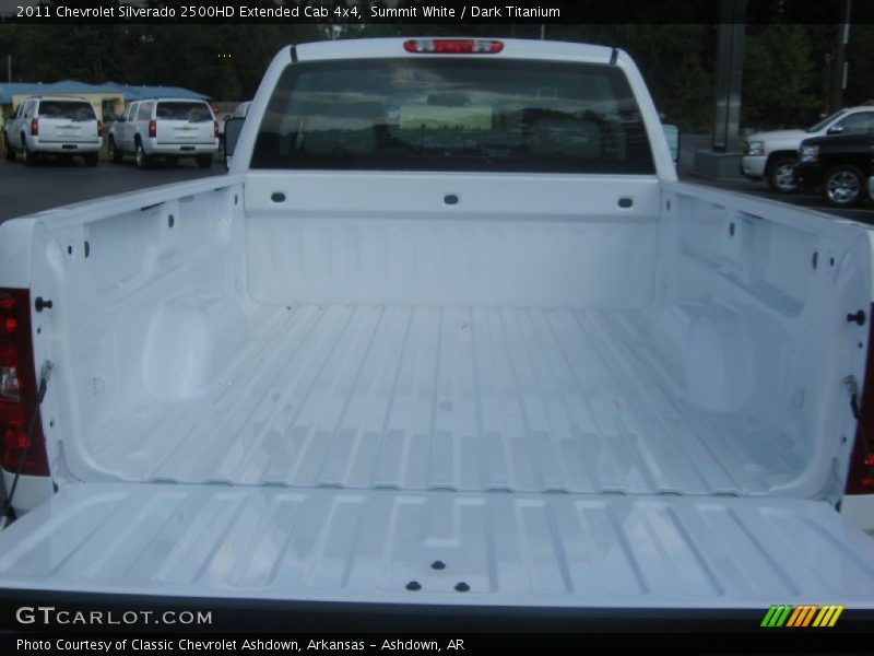 Summit White / Dark Titanium 2011 Chevrolet Silverado 2500HD Extended Cab 4x4