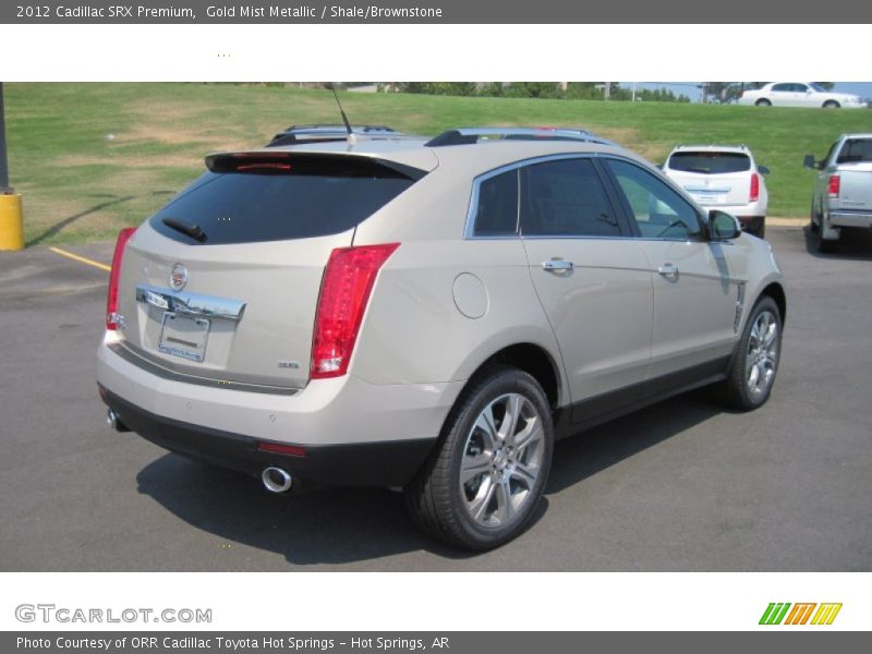  2012 SRX Premium Gold Mist Metallic