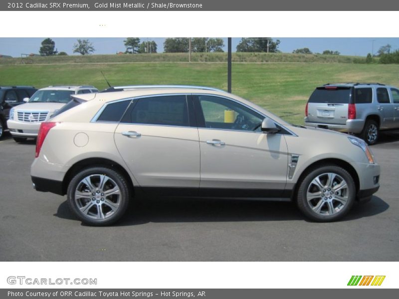  2012 SRX Premium Gold Mist Metallic