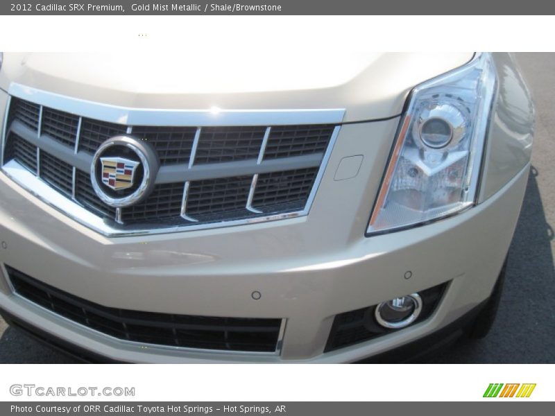 Gold Mist Metallic / Shale/Brownstone 2012 Cadillac SRX Premium