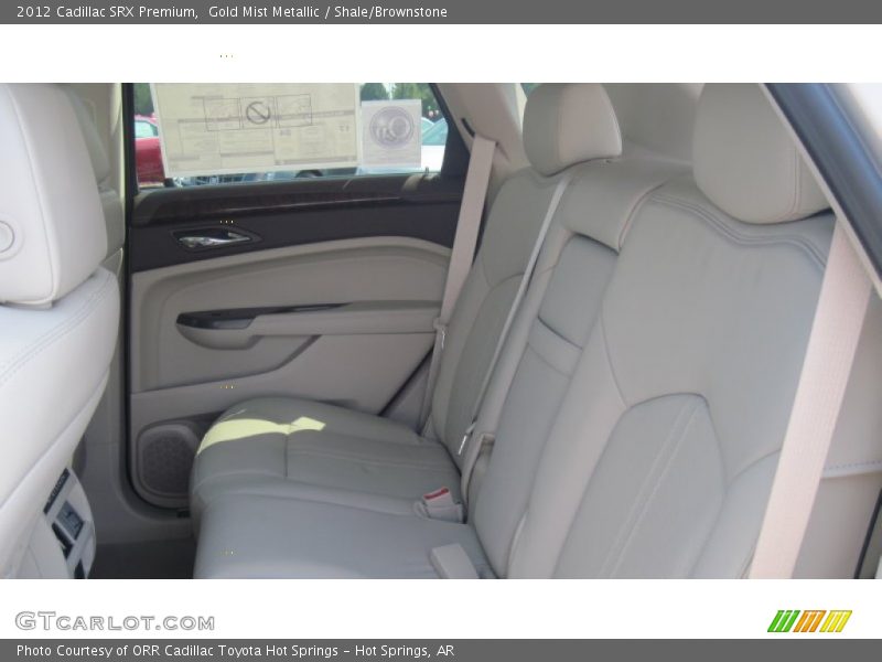 Gold Mist Metallic / Shale/Brownstone 2012 Cadillac SRX Premium