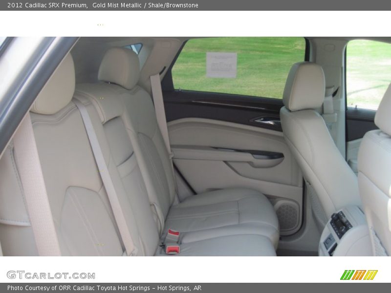 Gold Mist Metallic / Shale/Brownstone 2012 Cadillac SRX Premium