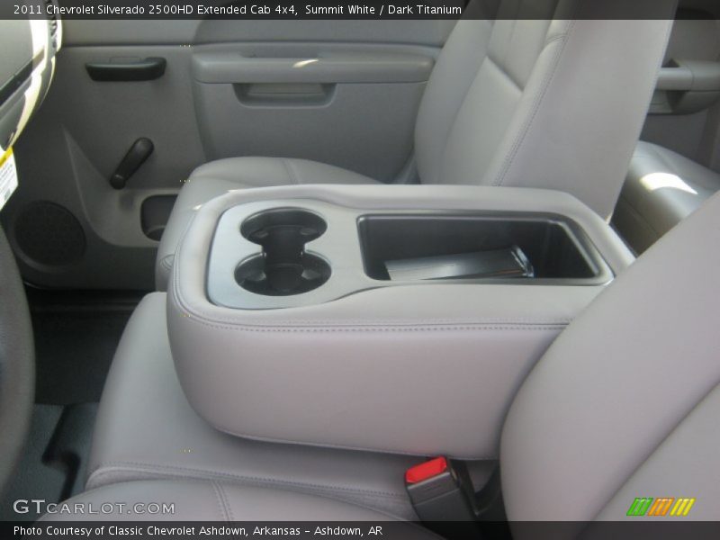 Summit White / Dark Titanium 2011 Chevrolet Silverado 2500HD Extended Cab 4x4