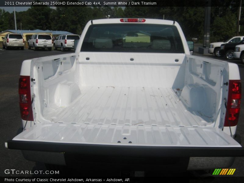 Summit White / Dark Titanium 2011 Chevrolet Silverado 2500HD Extended Cab 4x4