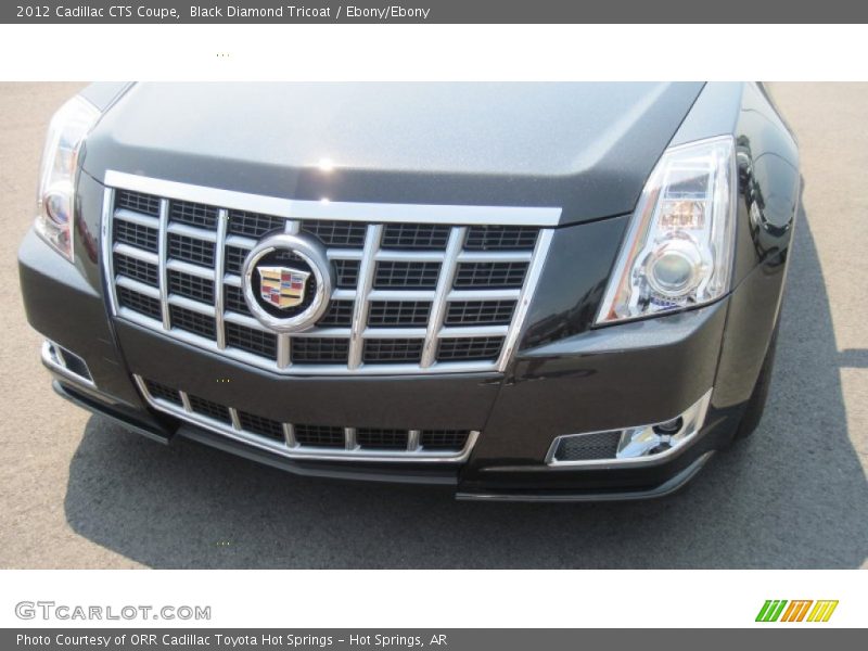 Black Diamond Tricoat / Ebony/Ebony 2012 Cadillac CTS Coupe