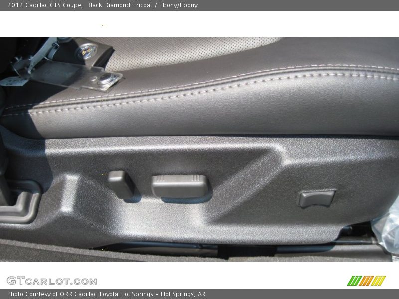 Black Diamond Tricoat / Ebony/Ebony 2012 Cadillac CTS Coupe