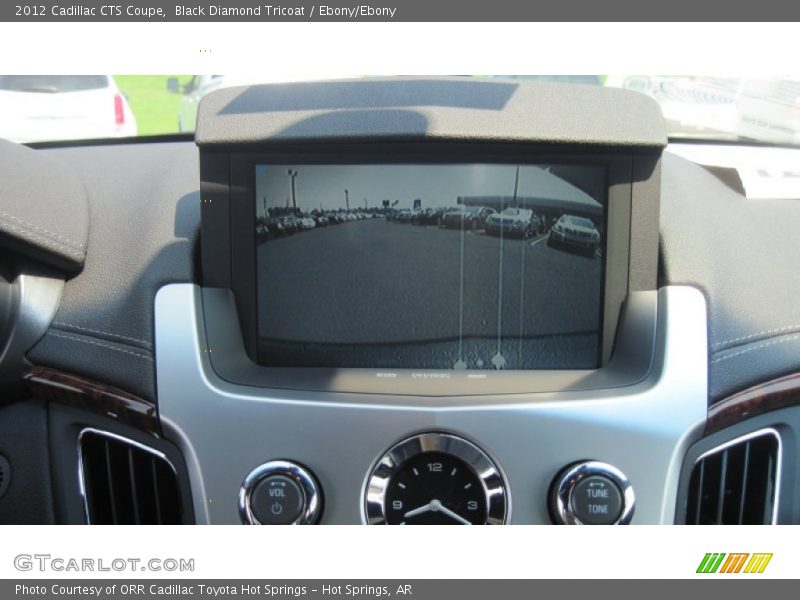 Black Diamond Tricoat / Ebony/Ebony 2012 Cadillac CTS Coupe