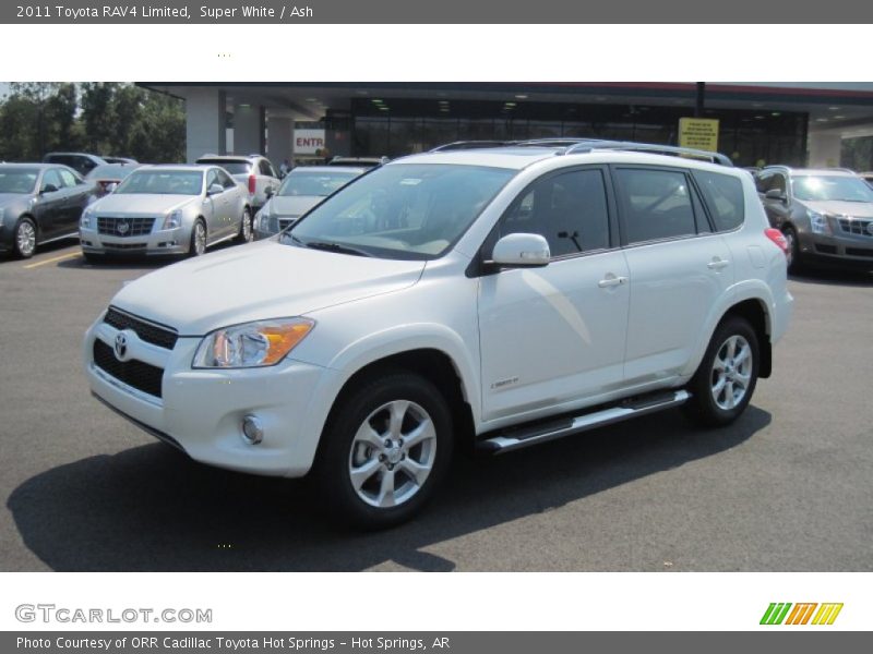 Super White / Ash 2011 Toyota RAV4 Limited