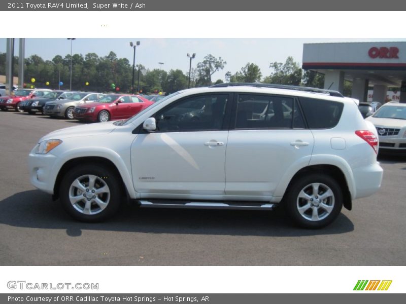 Super White / Ash 2011 Toyota RAV4 Limited