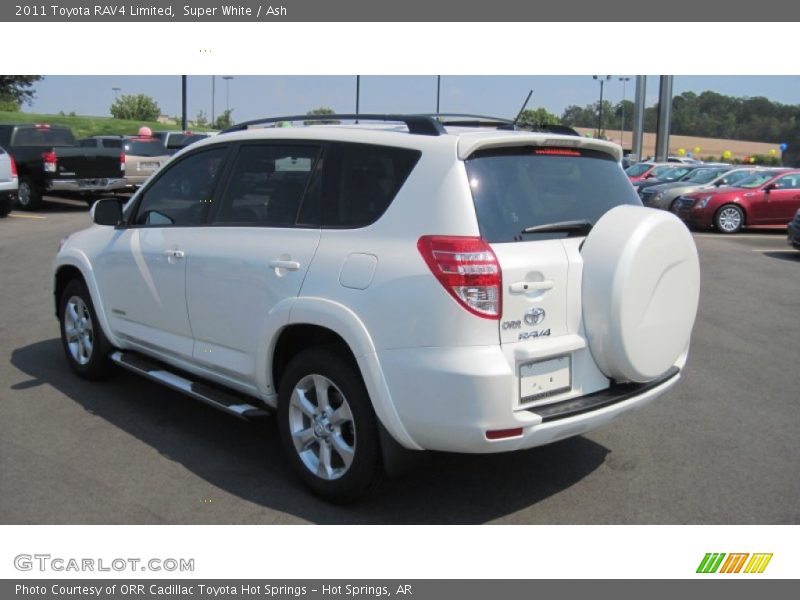 Super White / Ash 2011 Toyota RAV4 Limited