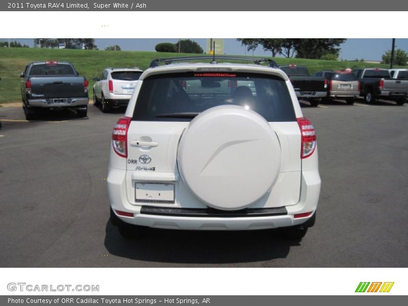 Super White / Ash 2011 Toyota RAV4 Limited