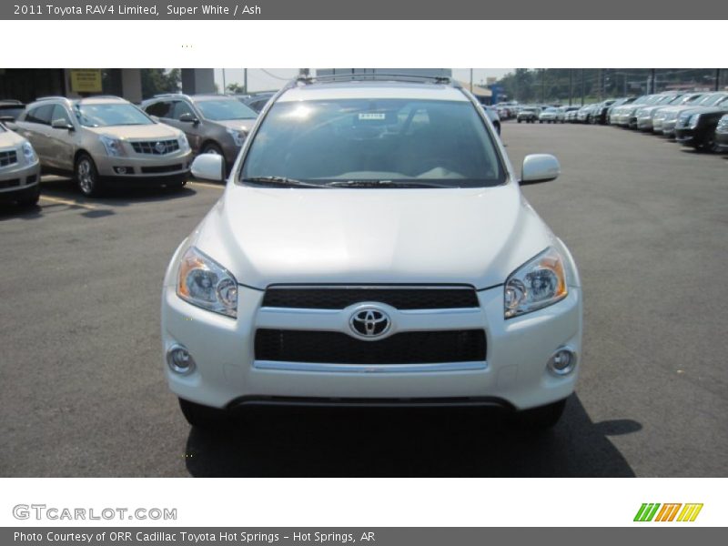 Super White / Ash 2011 Toyota RAV4 Limited