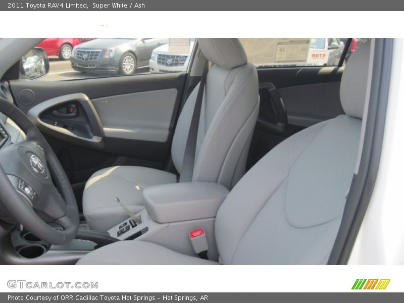  2011 RAV4 Limited Ash Interior