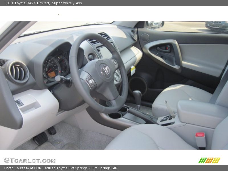  2011 RAV4 Limited Ash Interior