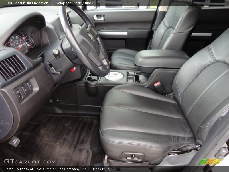  2008 Endeavor SE Black Interior