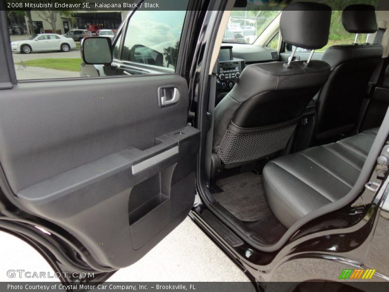  2008 Endeavor SE Black Interior