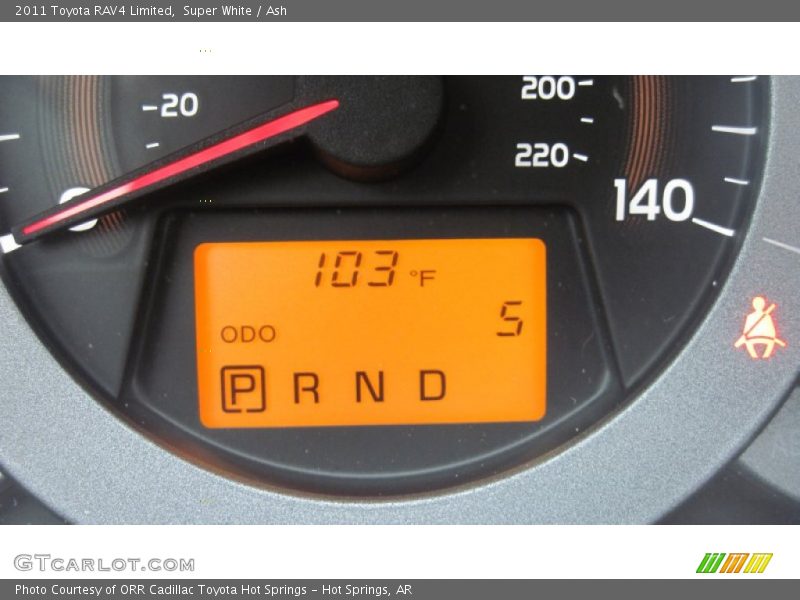 Super White / Ash 2011 Toyota RAV4 Limited