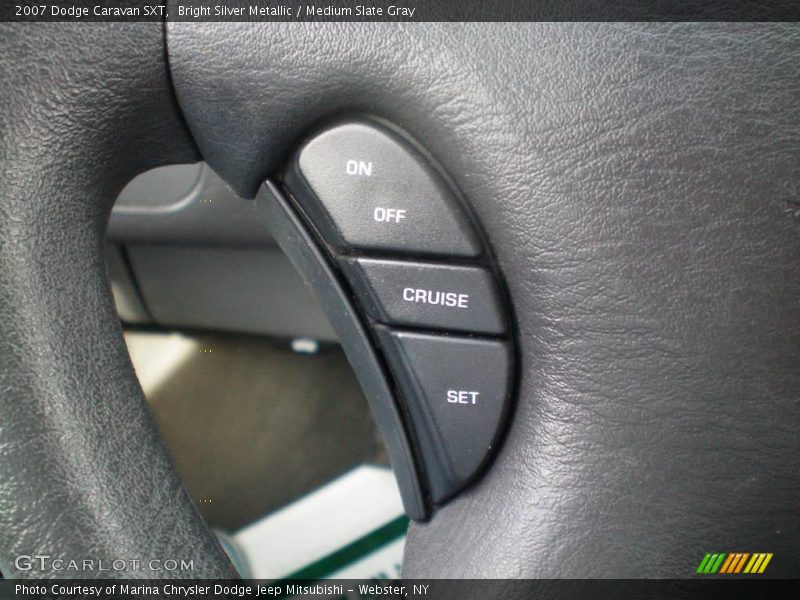 Bright Silver Metallic / Medium Slate Gray 2007 Dodge Caravan SXT