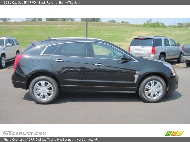 Black Raven / Ebony/Titanium 2011 Cadillac SRX FWD