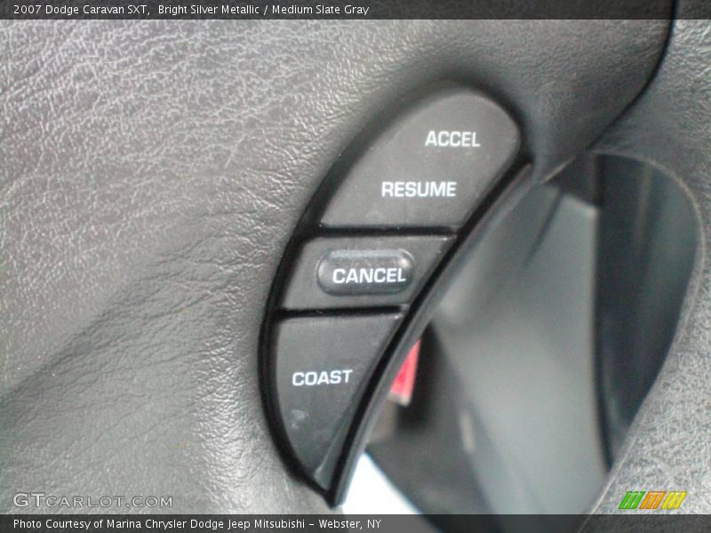 Bright Silver Metallic / Medium Slate Gray 2007 Dodge Caravan SXT