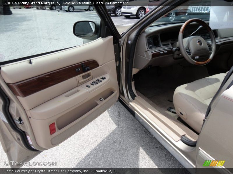 Gold Ash Metallic / Medium Parchment 2004 Mercury Grand Marquis LS