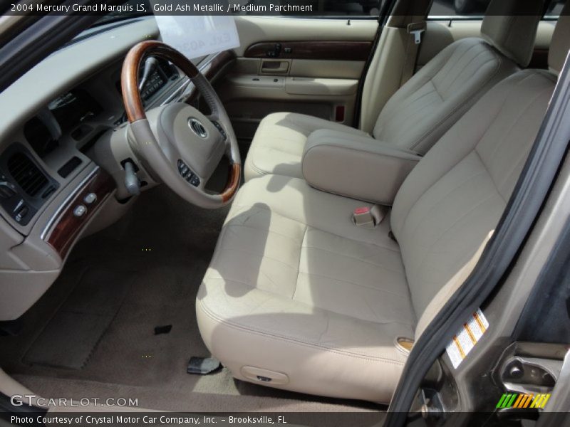 Gold Ash Metallic / Medium Parchment 2004 Mercury Grand Marquis LS