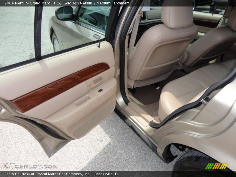 Gold Ash Metallic / Medium Parchment 2004 Mercury Grand Marquis LS