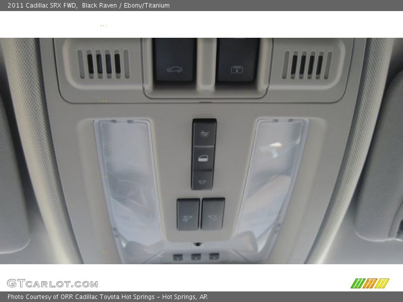 Black Raven / Ebony/Titanium 2011 Cadillac SRX FWD
