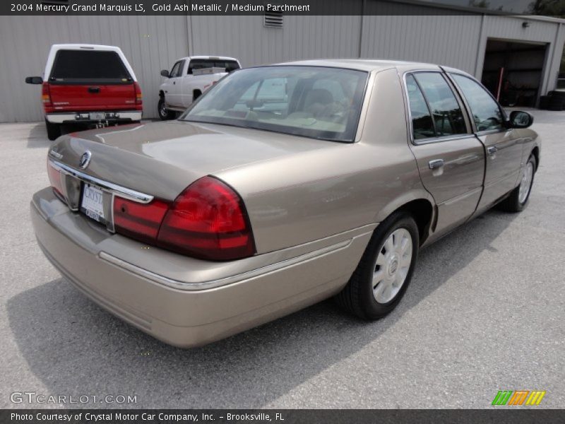 Gold Ash Metallic / Medium Parchment 2004 Mercury Grand Marquis LS