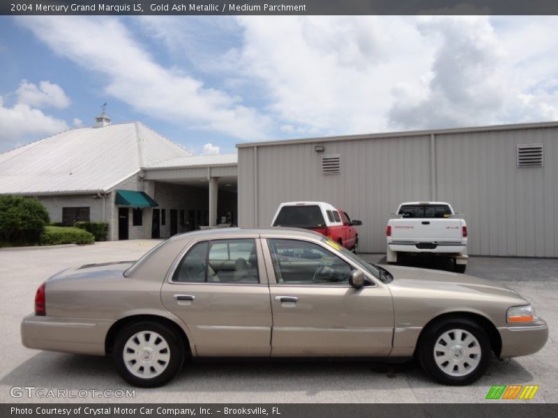 Gold Ash Metallic / Medium Parchment 2004 Mercury Grand Marquis LS