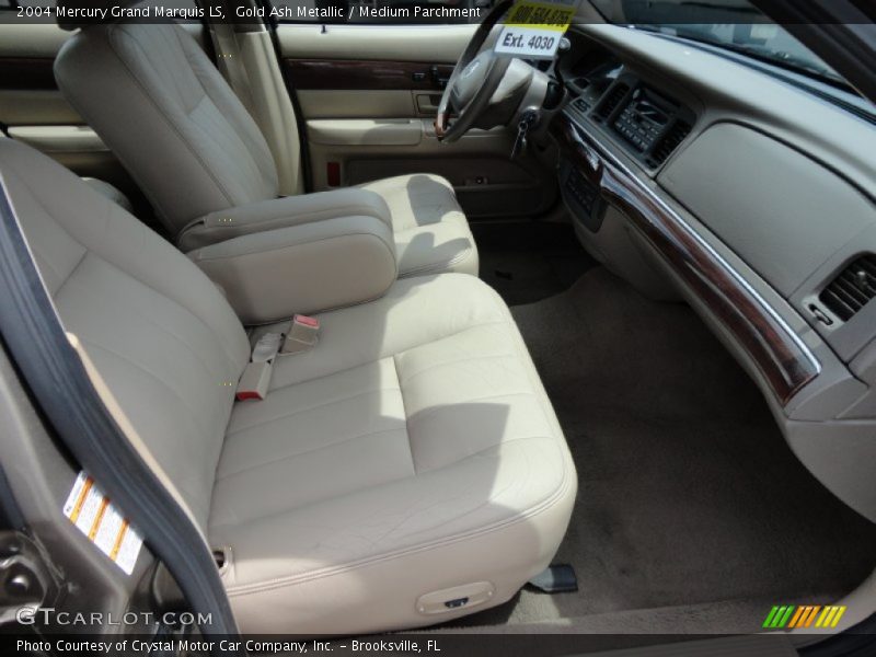 Gold Ash Metallic / Medium Parchment 2004 Mercury Grand Marquis LS