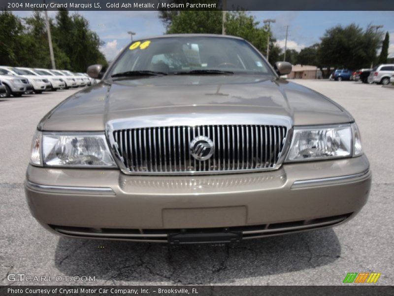 Gold Ash Metallic / Medium Parchment 2004 Mercury Grand Marquis LS