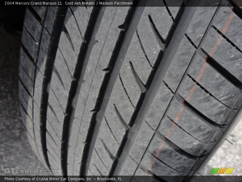 Gold Ash Metallic / Medium Parchment 2004 Mercury Grand Marquis LS