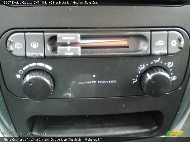 Bright Silver Metallic / Medium Slate Gray 2007 Dodge Caravan SXT