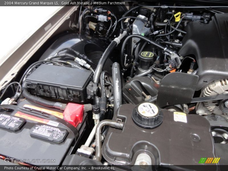 Gold Ash Metallic / Medium Parchment 2004 Mercury Grand Marquis LS