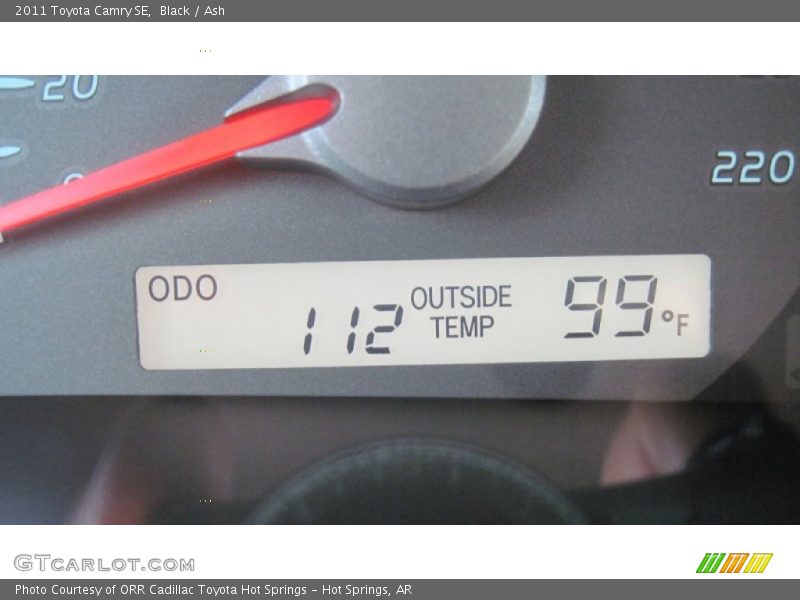 Black / Ash 2011 Toyota Camry SE