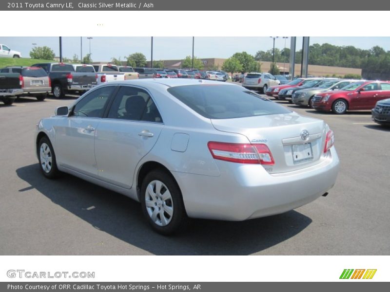Classic Silver Metallic / Ash 2011 Toyota Camry LE