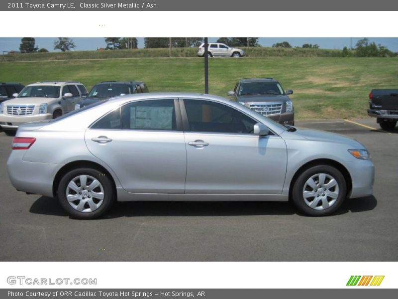 Classic Silver Metallic / Ash 2011 Toyota Camry LE