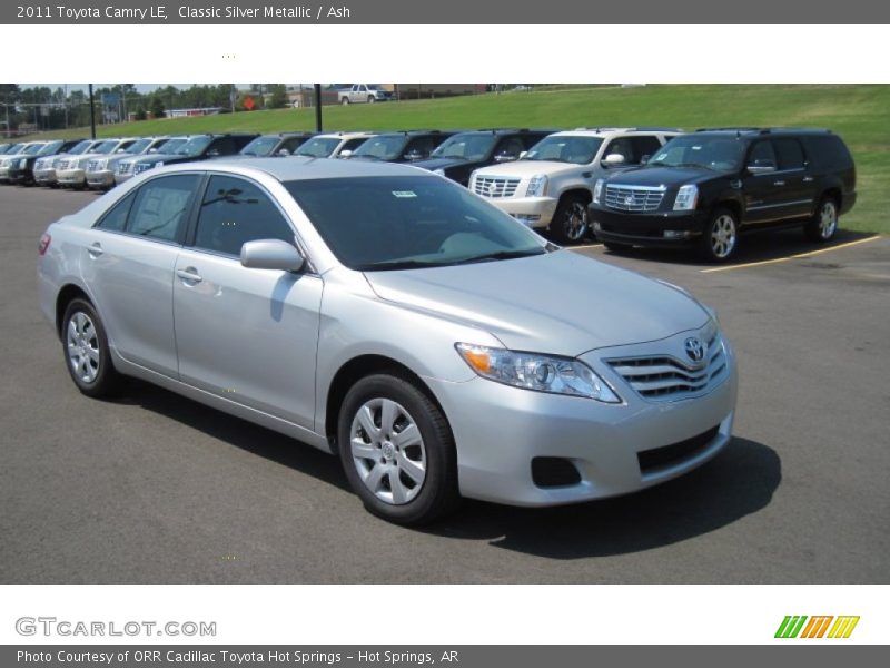 Classic Silver Metallic / Ash 2011 Toyota Camry LE