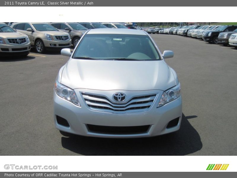 Classic Silver Metallic / Ash 2011 Toyota Camry LE