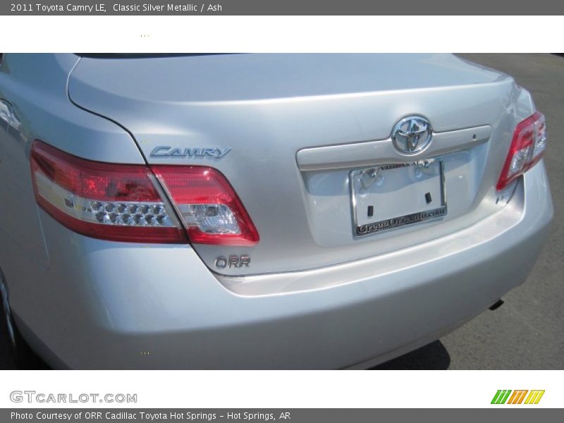 Classic Silver Metallic / Ash 2011 Toyota Camry LE