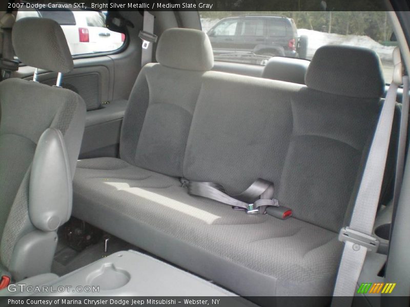 Bright Silver Metallic / Medium Slate Gray 2007 Dodge Caravan SXT