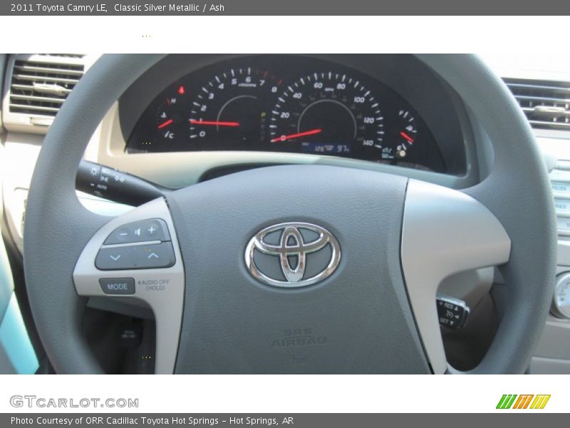 Classic Silver Metallic / Ash 2011 Toyota Camry LE