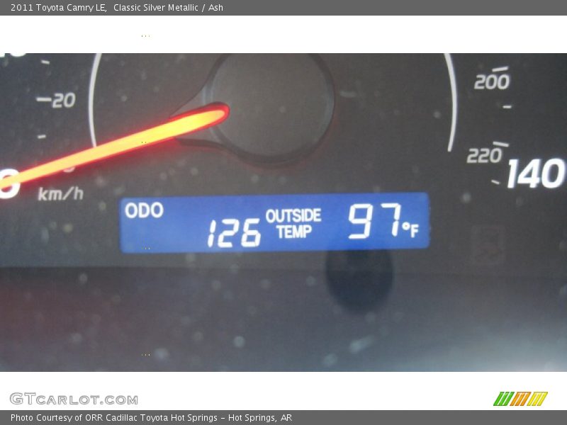 Classic Silver Metallic / Ash 2011 Toyota Camry LE