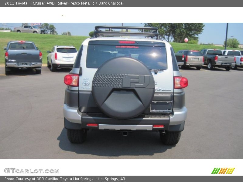 Silver Fresco Metallic / Dark Charcoal 2011 Toyota FJ Cruiser 4WD