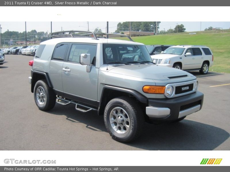 Silver Fresco Metallic / Dark Charcoal 2011 Toyota FJ Cruiser 4WD